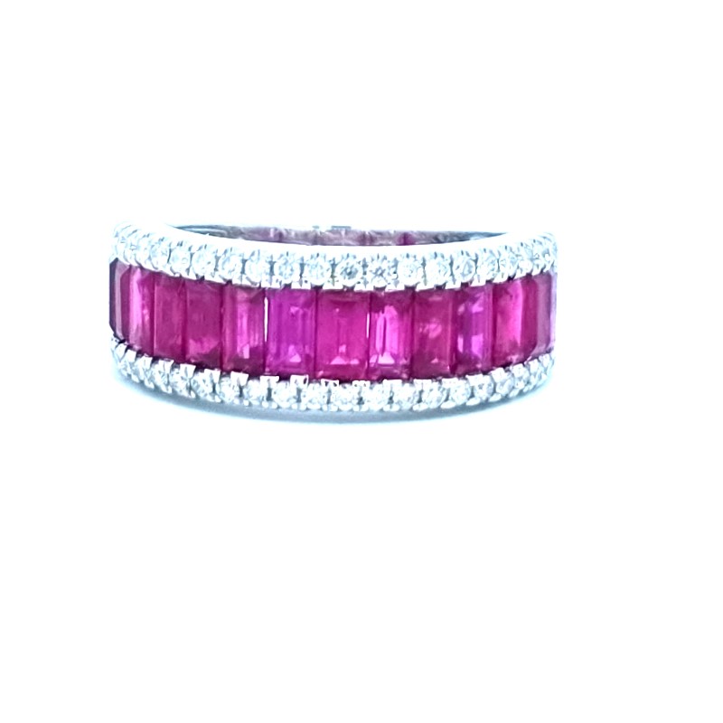 Ruby And Diamond Band