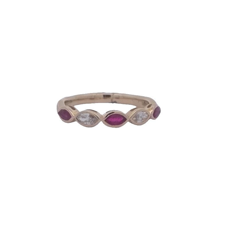 Ruby And Diamond Band