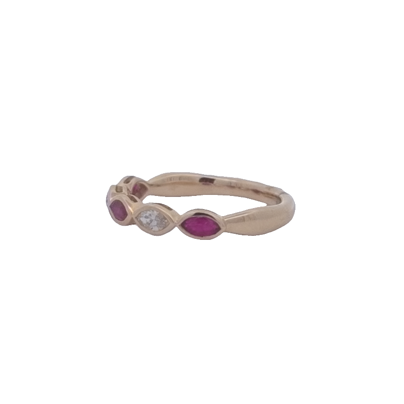 Ruby And Diamond Band