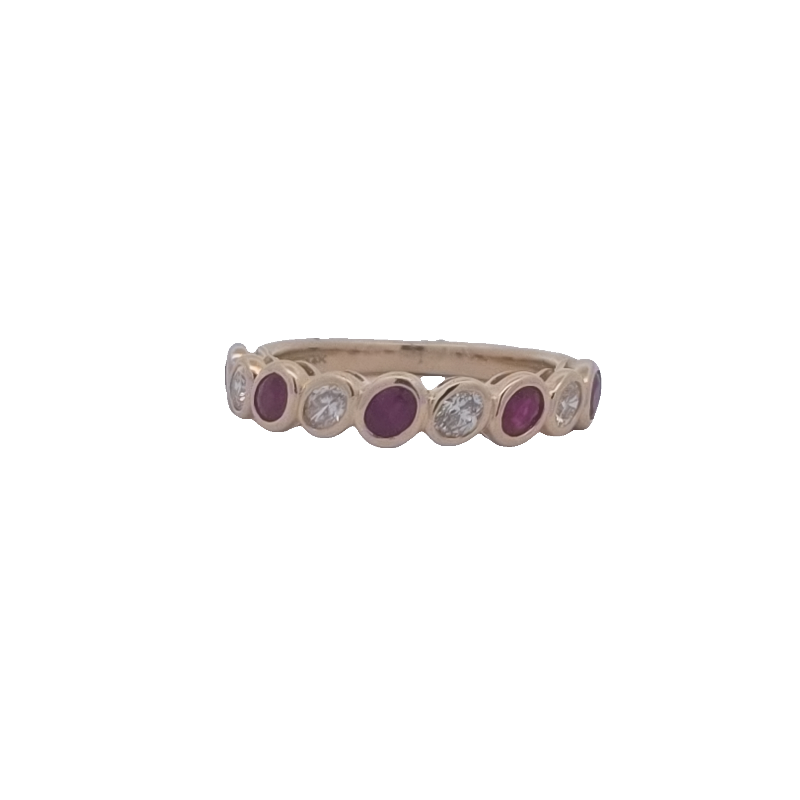 Ruby And Diamond Band