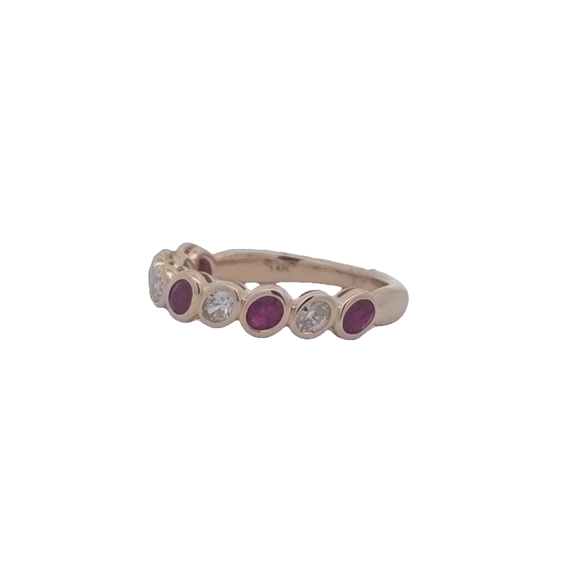 Ruby And Diamond Band