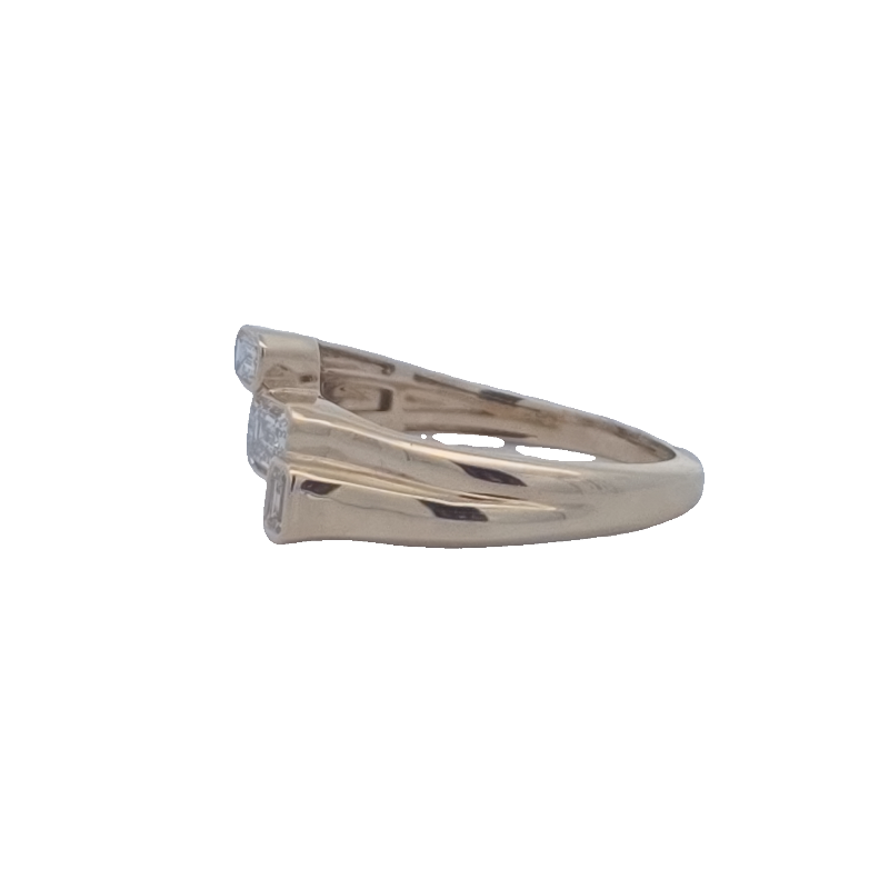 Bezel Set Diamond Ring