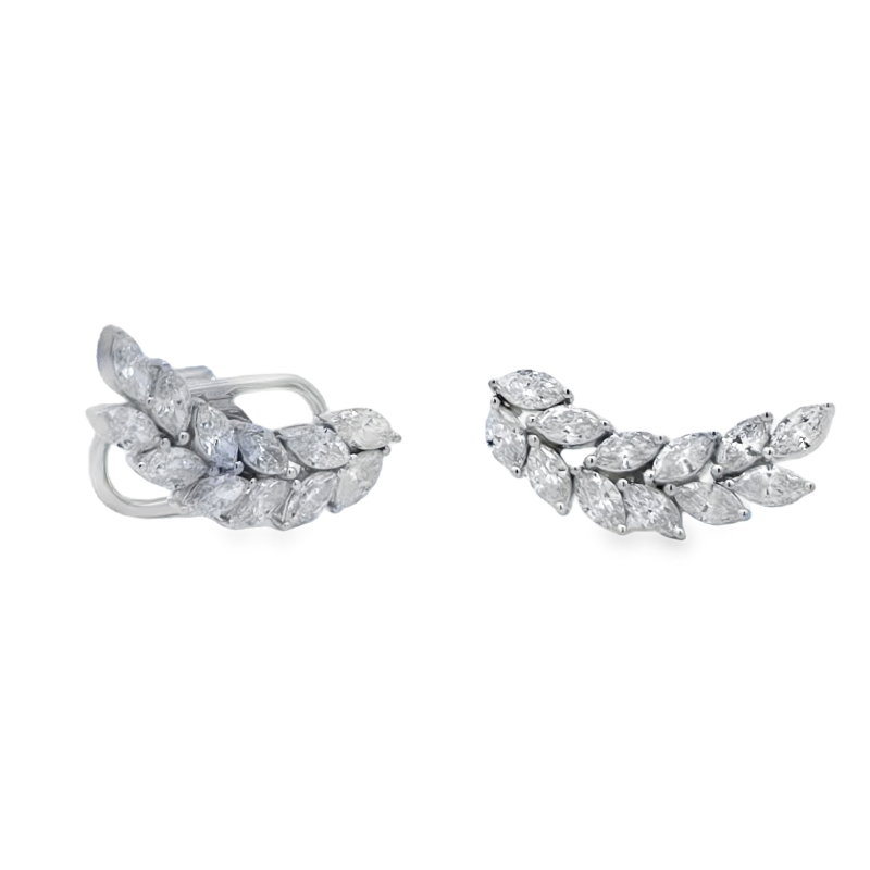 Diamond Climber Earrings