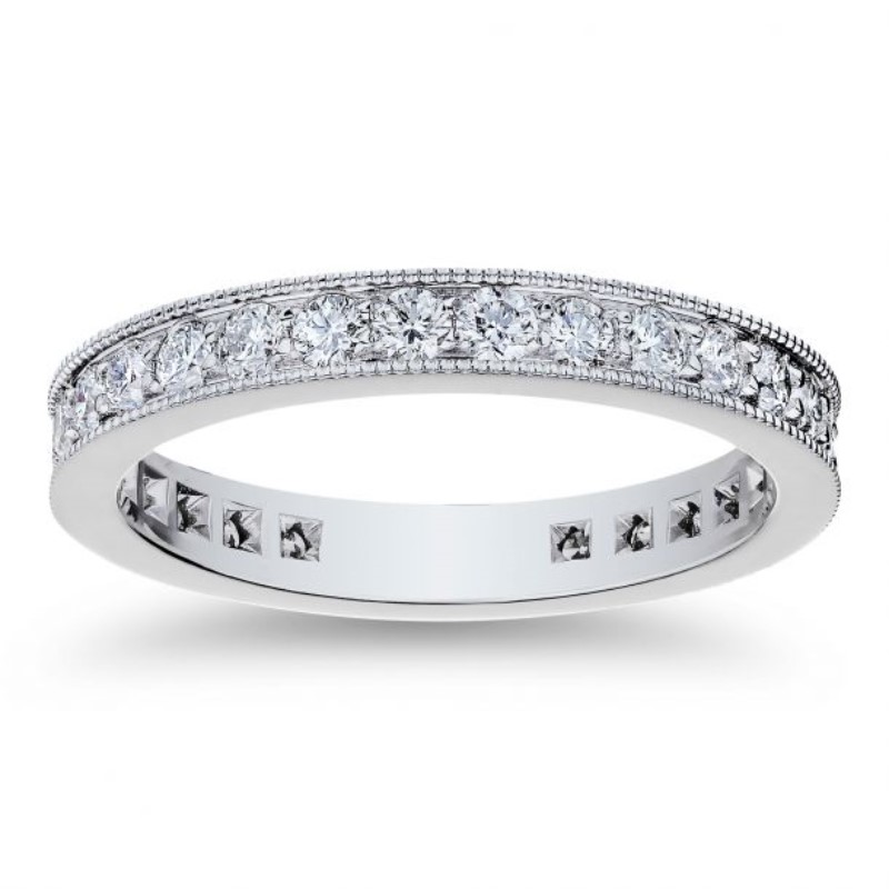 Platinum Diamond Eternity Band