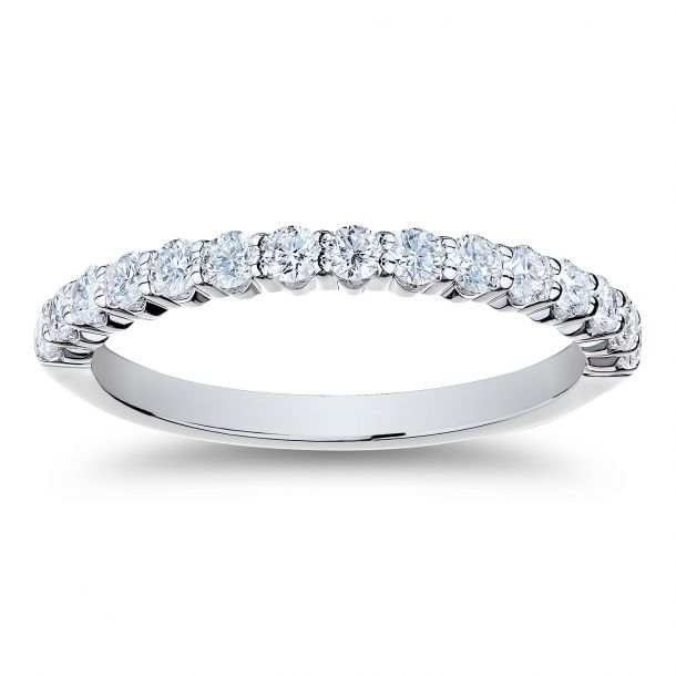 Platinum Diamond Wedding Band