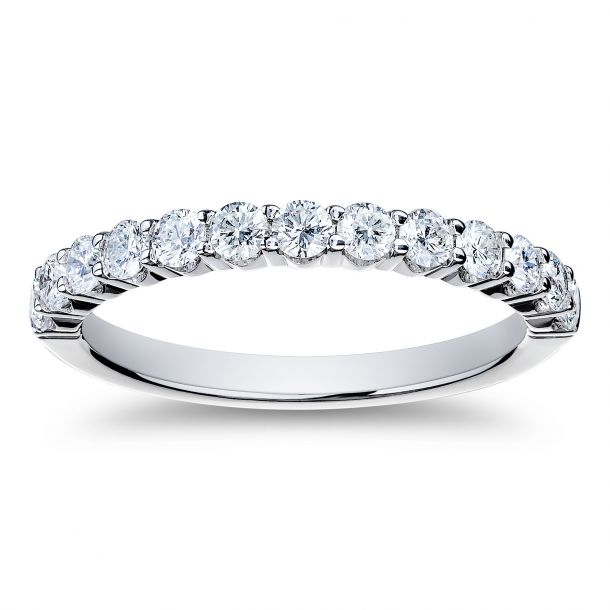 Platinum Diamond Wedding Band