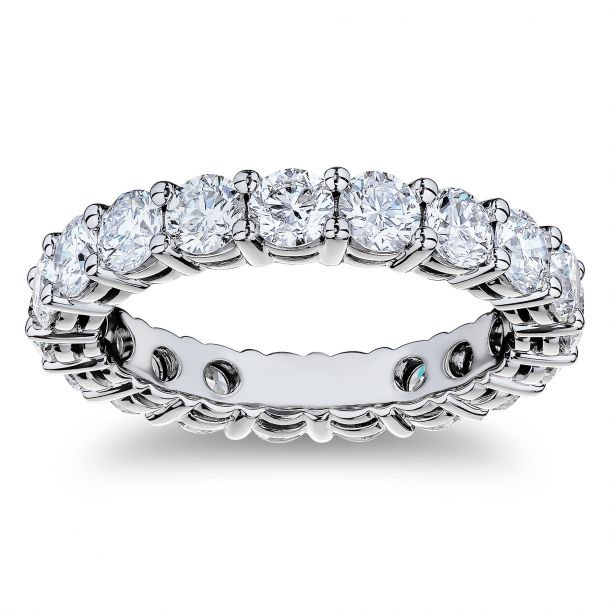 Platinum Diamond Eternity Band