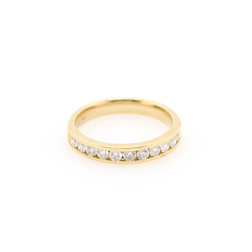 Fourteen Karat Yellow Gold  Diamond Wedding Band .50 carat category