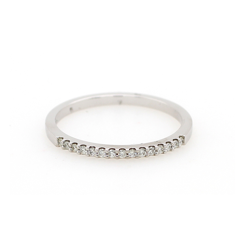 0.10ct Diamond Wedding Band