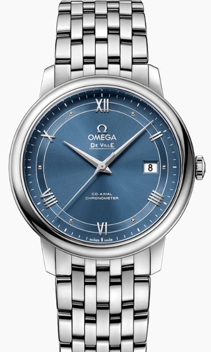 Omega De Ville Prestige Co-Axial Blue Watch