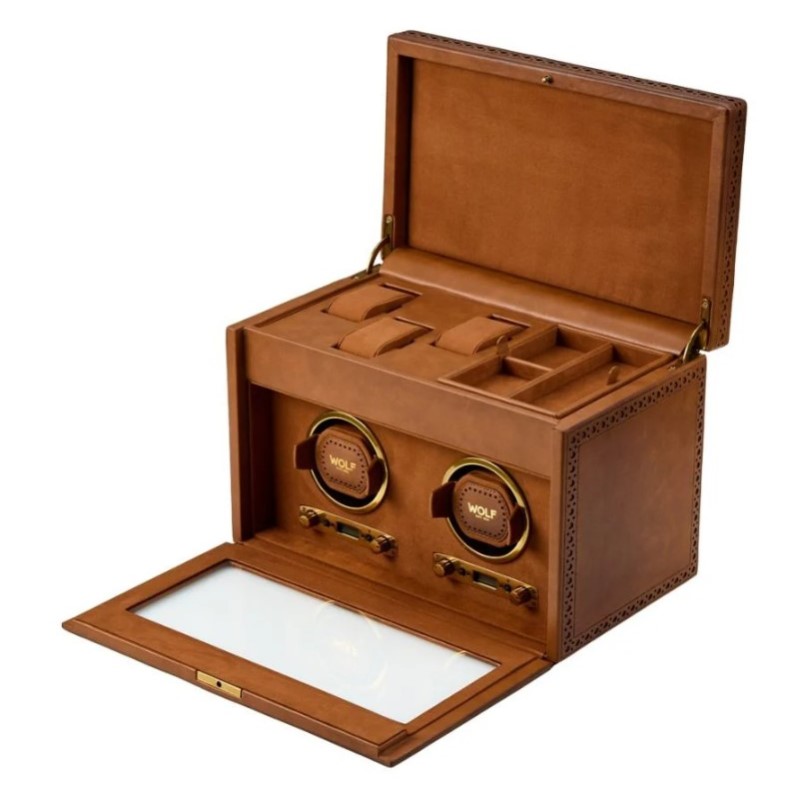 WOLF Brogue Double Winder With Storage