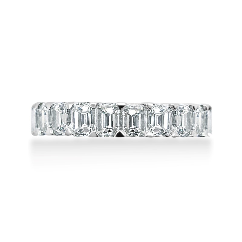 5 Across Emerald Cut Diamond Ring In The 2.5 Carat Category