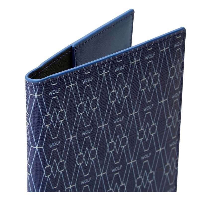 Wolf Blue Signature Passport Cover