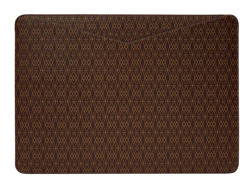 Wolf Brown Signature Laptop Sleeve