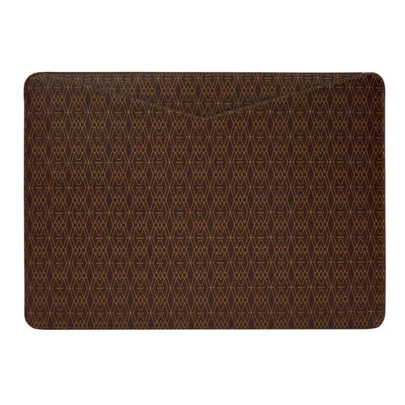 Wolf Brown Signature Laptop Sleeve