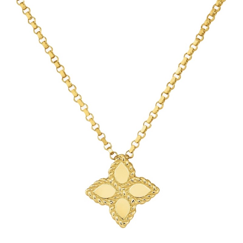 Roberto Coin Classic Flower Necklace