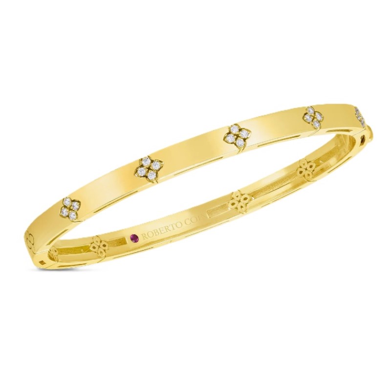 Roberto Coin Love In Verona Diamond Bangle