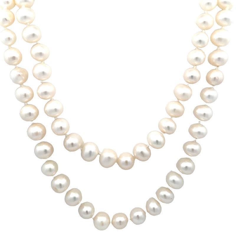 Estate Endless Pearl Necklace