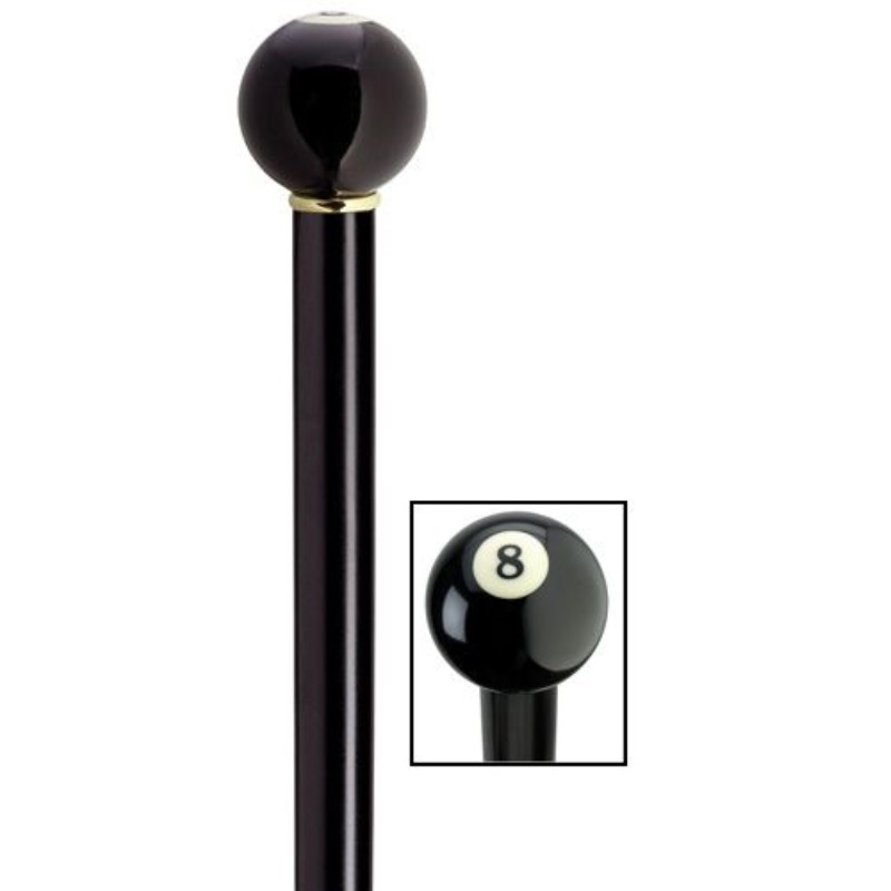 Eight Ball Cane