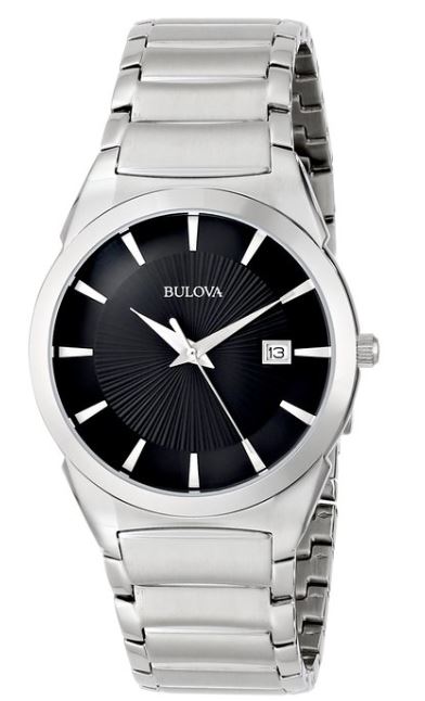 Bulova Stainless Steel Dress Watch