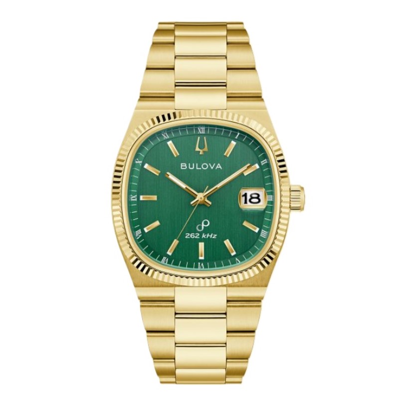 Bulova Super Seville Yellow Tone Timepiece