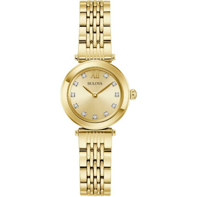 Bulova Diamond Dial Timepiece