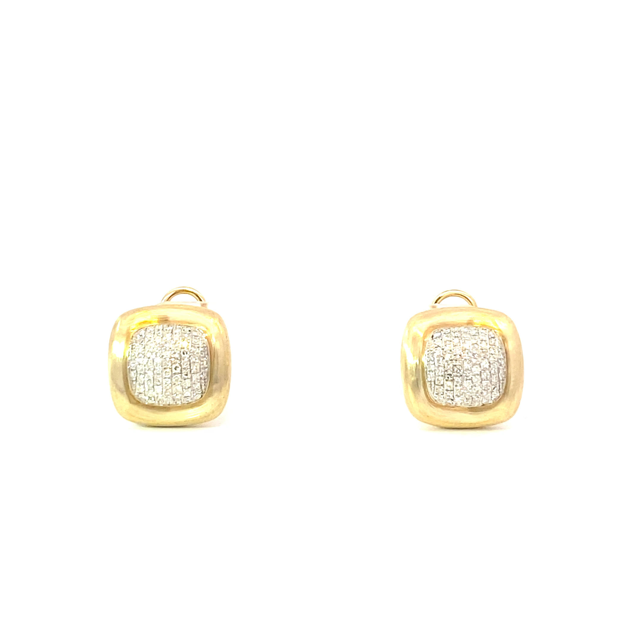 Estate Diamond Earrings