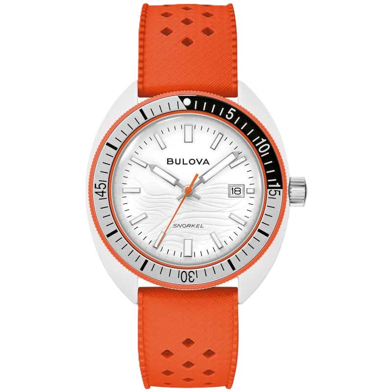 Bulova Snorkel Orange Clownfish Timepiece