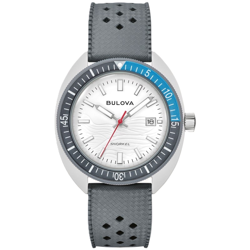 Bulova Snorkel Gray Great White Shark Timepiece