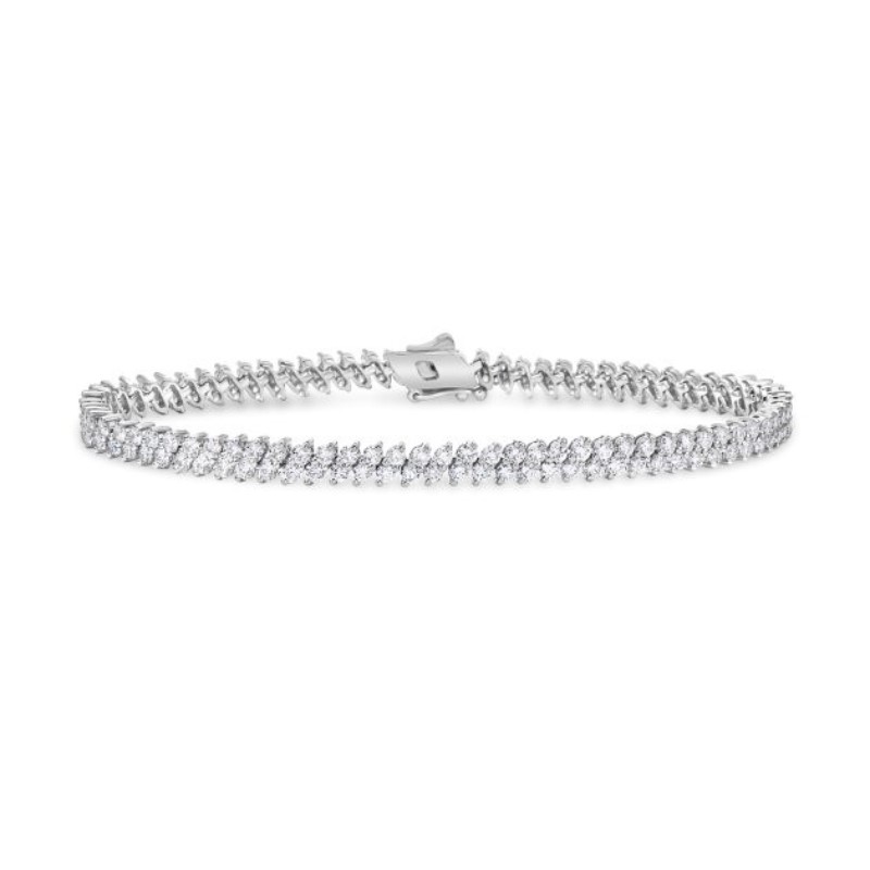 4.0ct Marquise Shaped Tennis Bracelet 4.0ct Marquise Shaped Tennis Bracelet