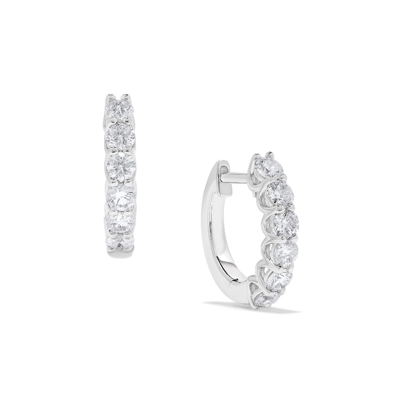 1.0ct Diamond Huggies 1.0ct Diamond Huggies