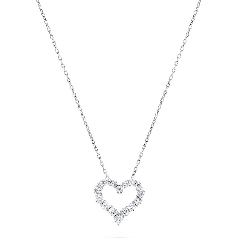 0.50ct Diamond Heart Pendant Necklace 0.50ct Diamond Heart Pendant Necklace