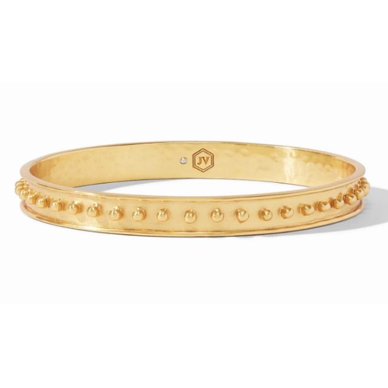 Julie Vos 24 Karat Gold Plated Soho Stacking Bangle Medium