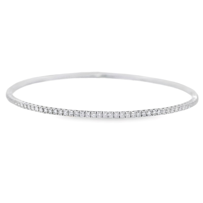 Flexible Diamond Bangle