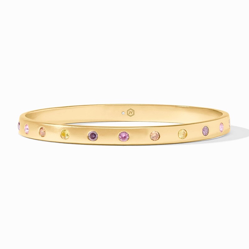 Julie Vos Rainbow Pink Dawn Bangle