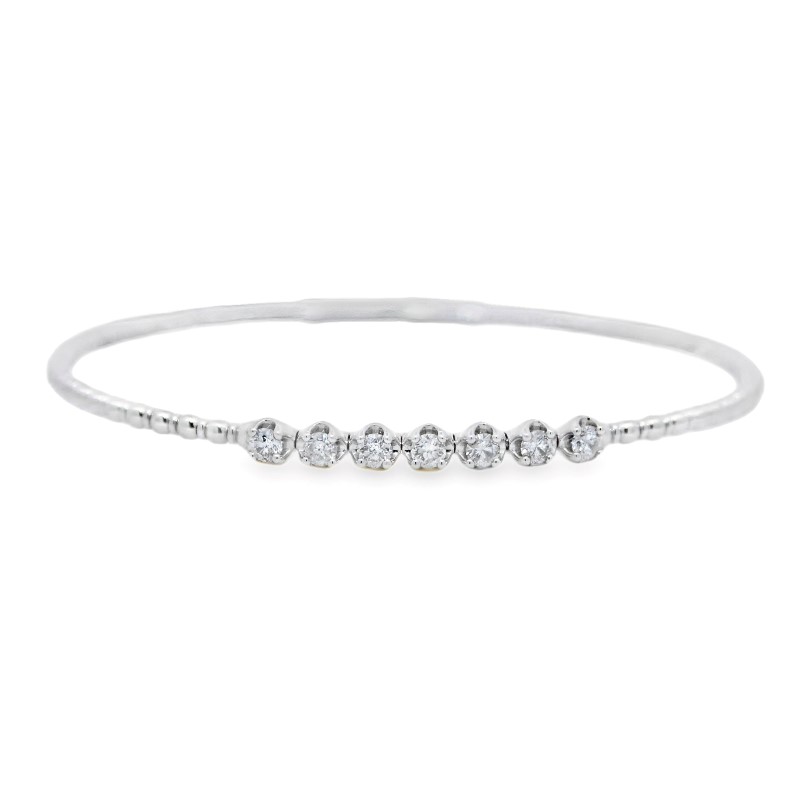 Flexible Diamond Bangle