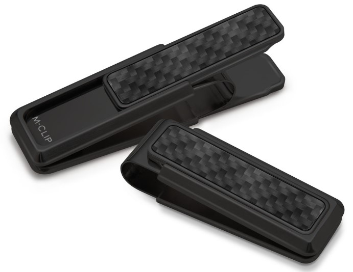 Blackout Carbon Fiber Money Clip