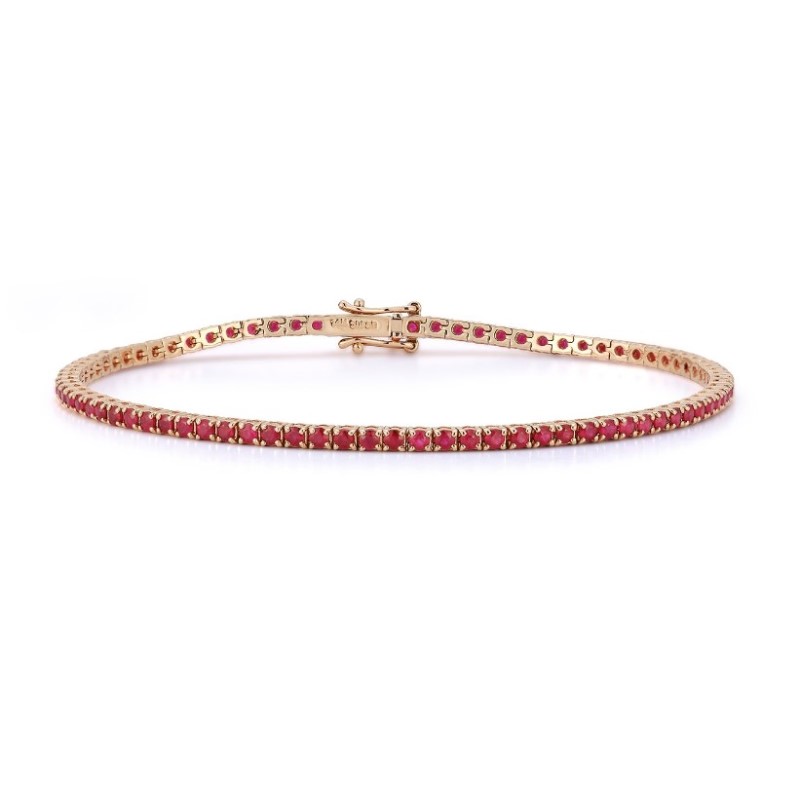Ruby Tennis Bracelet Ruby Tennis Bracelet