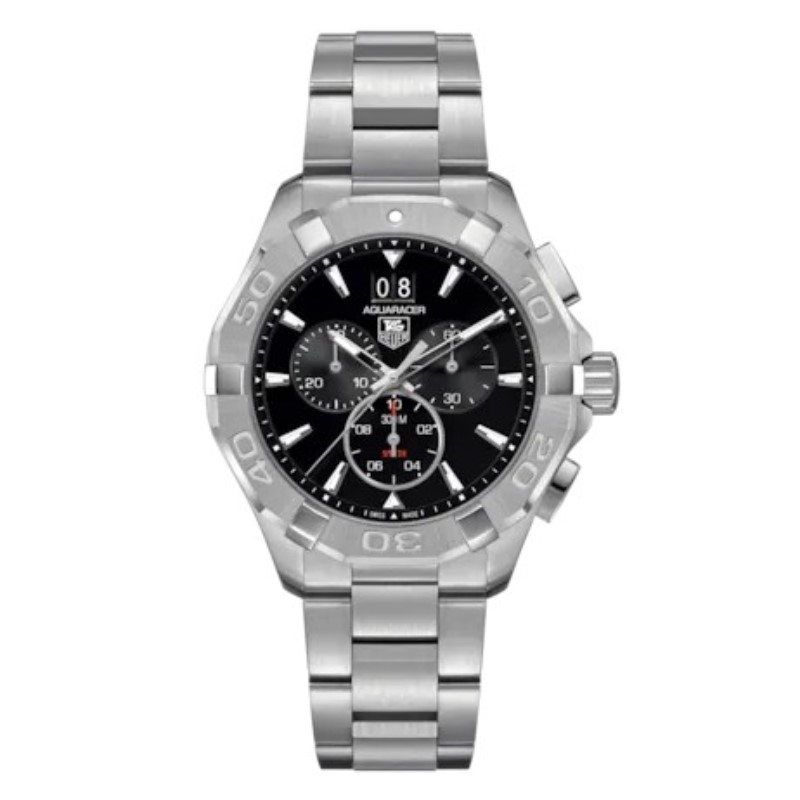 Aquaracer 300M Steel Bezel Quartz Chronograph