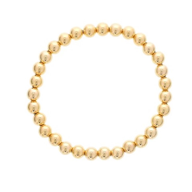 6mm Beaded Bracelet