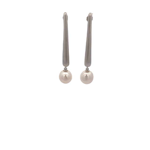 Sterling Silver Fresh Water Pearl Earrings