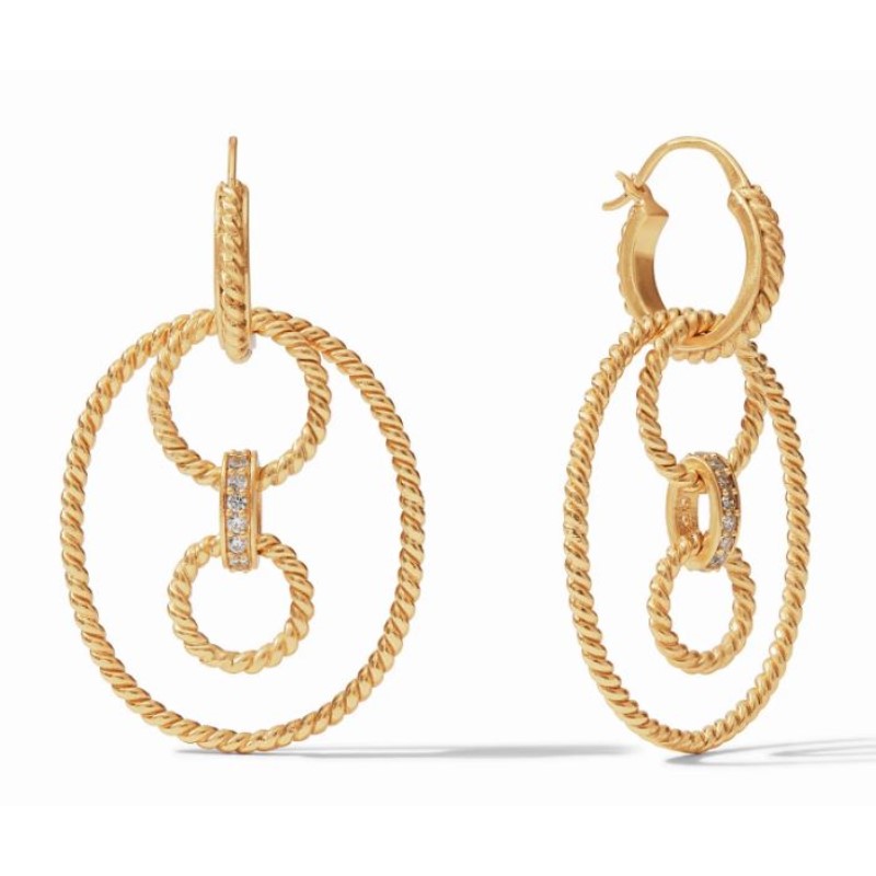 Julie Vos Monaco 3-in-1 Earrings