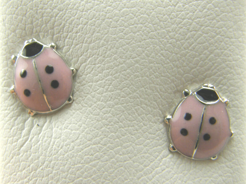 Kiddie Kraft Ladybug Earrings