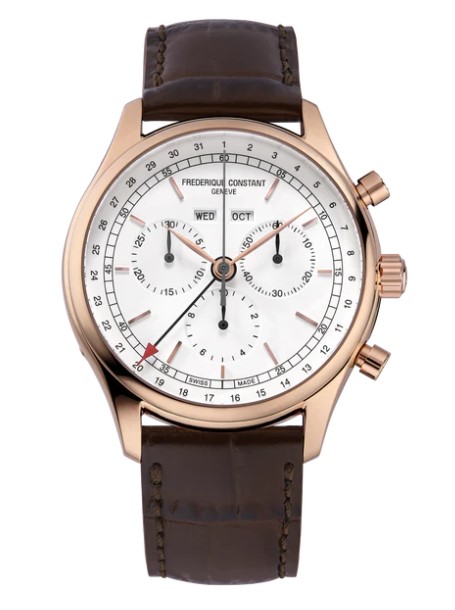 Frederique Constant Classic Quartz Chronograph Triple Calendar Timepiece