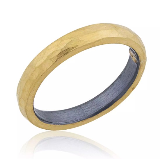 Lika Behar 24K And Oxidized Sterling Silver Fusion Band