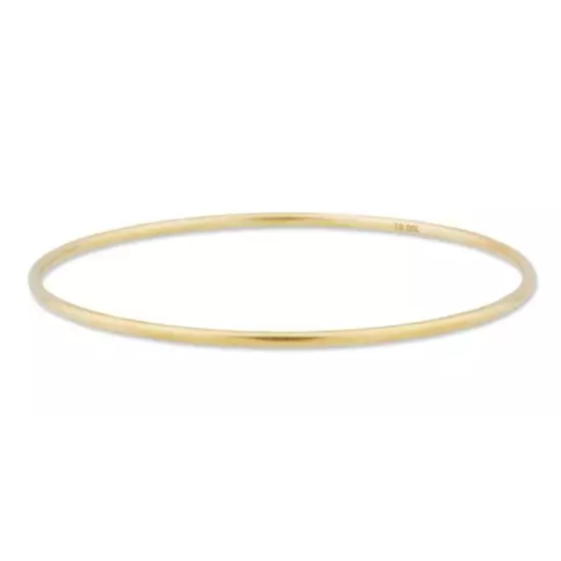 Lika Behar 22K Yellow Gold Thin Bangle  Plain Approx 2 Mm