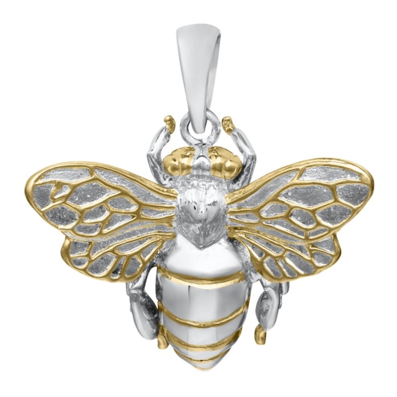 Bee Pendant Necklace Bee Pendant Necklace