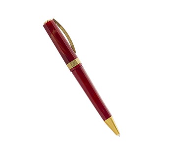 Visconti Opera Gold Red Ballpoint Pen