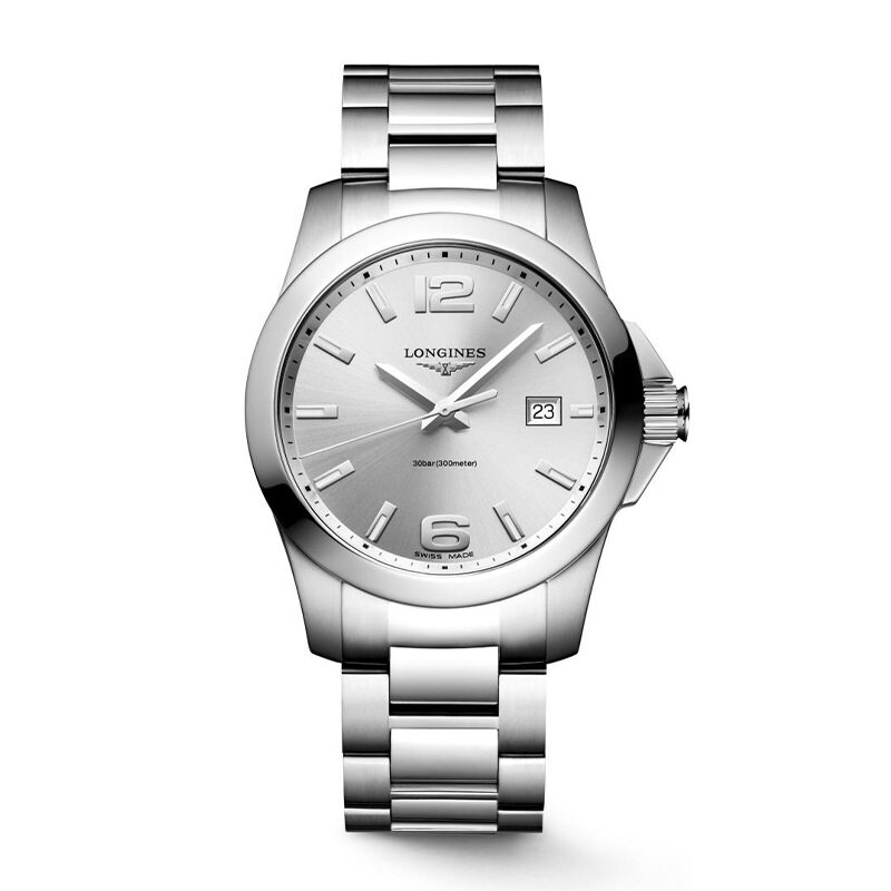 Longines Conquest 41mm Stainless Watch