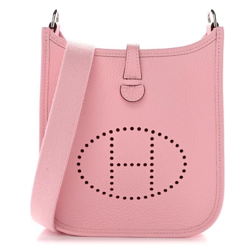 Hermes Epsom Pink Evelyne III PM Bag